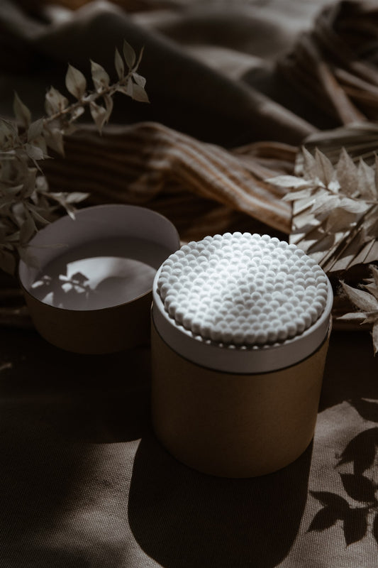Sustainable packaging for zero waste cotton swabs